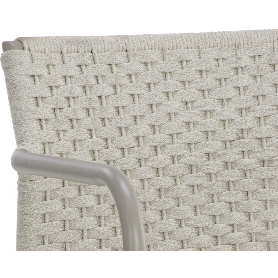 Casella Greige / Cream Outdoor Stackable Dining Armchair, Set Of 2